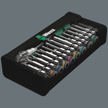 WERA Jeu de clés à douille 8100 SA 6 28 pièces 1/4 po. ( 4000821755 )