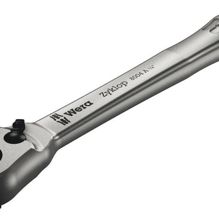 WERA lever-action ratchet Zyklop Metal switch 1/4 ″ 72 teeth ( 4000821626 )