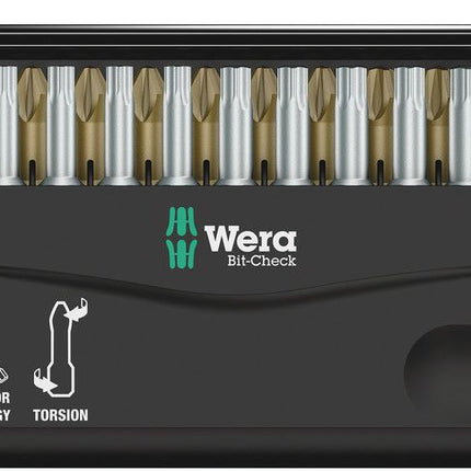 WERA Bit-Check 30 Wood 1 Juego de puntas de 30 piezas ( 4000829033 )