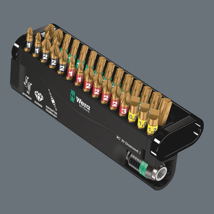 Set di punte WERA Bit-Check Diamond 1 da 30 pezzi ( 4000829904 )