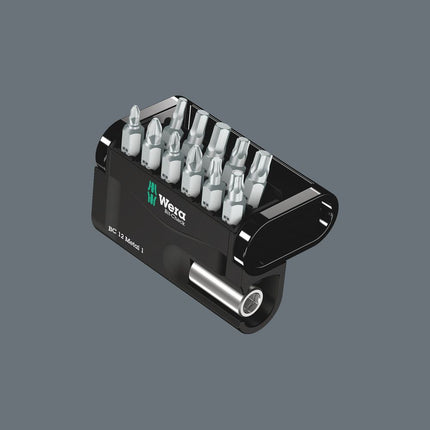WERA Bit-Check 12 Metal 1 Juego de puntas de 12 piezas ( 4000829036 )