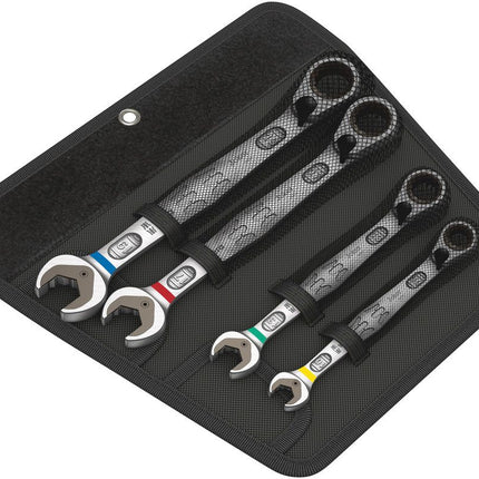 WERA Jeu de clés mixtes à cliquet Joker 4 pcs. ouverture de clés 10-19 mm ( 4000821840 )
