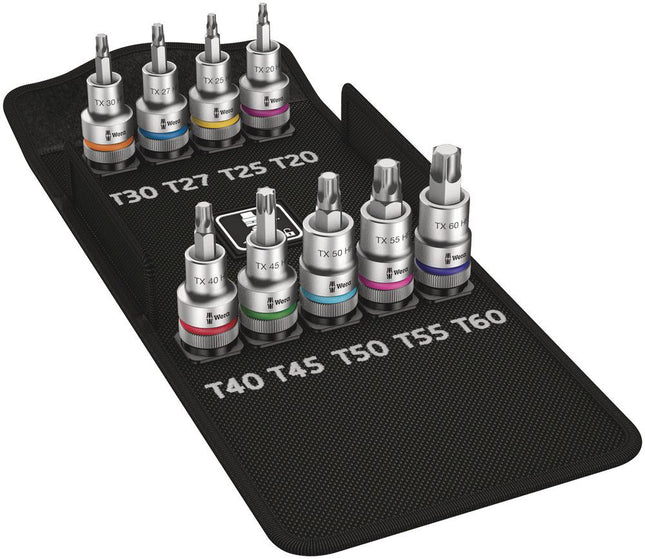 Juego de llaves de vaso WERA 8767 C TX HF 1 9 piezas ( 4000821148 )