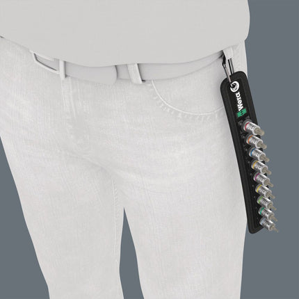 WERA Jeu de clés à douille Belt 3 9 pièces ( 4000821176 )