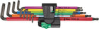 WERA Hex key L-wrench set 967/9 TX XL 9-piece T8 - T40 ( 4000825589 )