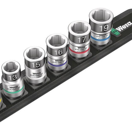 Set di chiavi a bussola WERA Belt C 1 Zyklop 7 pezzi ( 4000821198 )