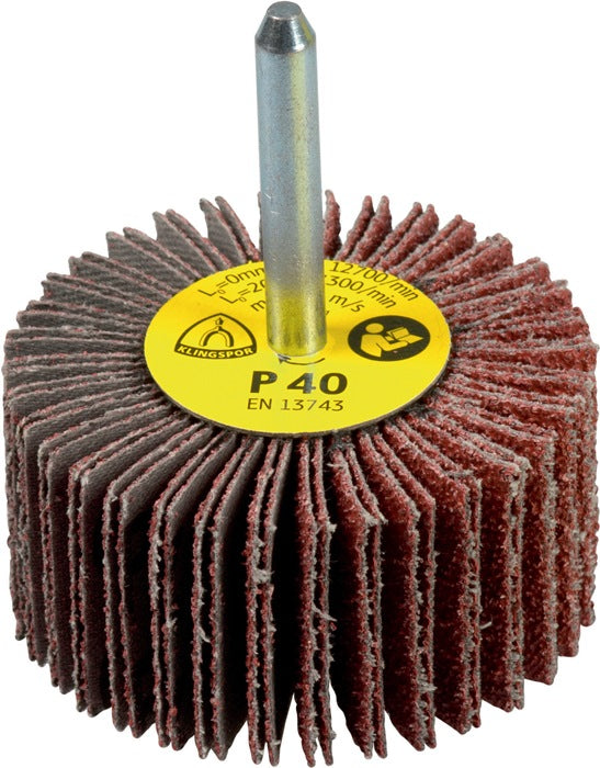 KLINGSPOR flap disc KM 613 Ø50xH20mm grit size 80 ( 4000844362 )