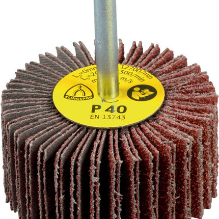 KLINGSPOR Fächerschleifer KM 613 Ø30xH10mm Körnung 40 ( 8000352736 )