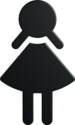 HEWI Symbol Frau 801.91B020 Polyamide colour no. 90 ( 8000645320 )