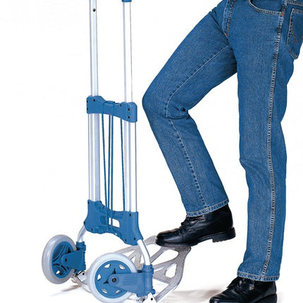FETRA transport trolley foldable tubular steel/aluminium Aluminium Height 1090 mm Shovel length 320 mm ( 9000443020 )