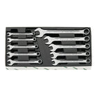 STAHLWILLE Set di chiavi combinate 13/10 KT da 10 pezzi larghezza dei piatti 8-19 mm ( 4000826033 )