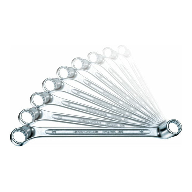Set di chiavi a doppio anello STAHLWILLE 20/12 12 pezzi larghezza dei piatti 6 - 32 mm ( 4000826104 )