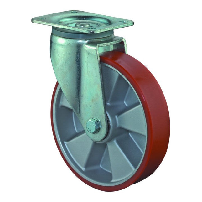 BS ROLLEN Heavy-duty swivel castor Wheel Ø 150 mm Load capacity 550 kg ( 3000275930 )