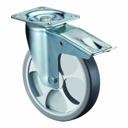 BS ROLLEN Lenkrolle Rad-Ø 80 mm Tragfähigkeit 100 kg ( 3000275587 )