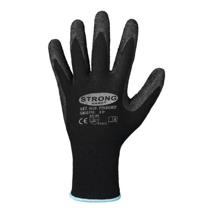 STRONGHAND Gant Finegrip taille 8 noir ( 8000140717 )