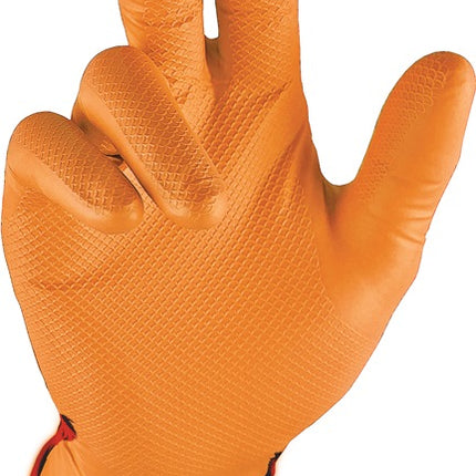 Rękawiczki jednorazowe STRONGHAND Grip Orange rozmiar 11 pomarańczowe ( 4000371941 )