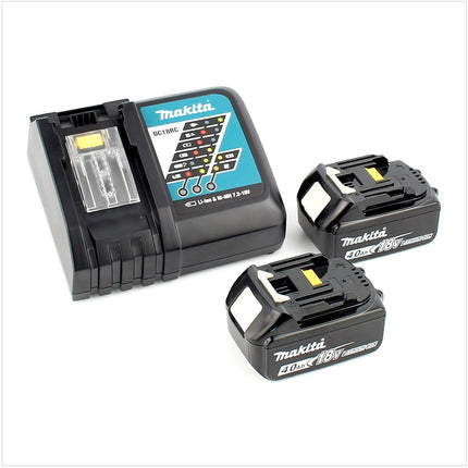 Makita DJR 360 RMK Akku Reciprosäge 36V ( 2x18V ) Brushless Säbelsäge im Koffer + 2x 4,0 Ah Akku + Ladegerät