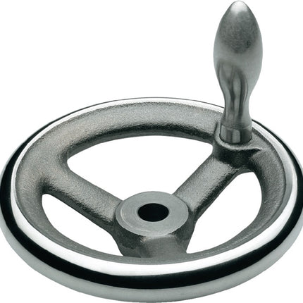 GANTER handwheel GN 950 b 15 mm d1 100 mm d2 10 mm ( 4601000242 )