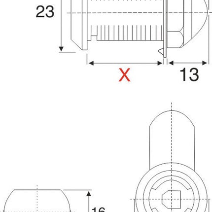 BMB Hebelverschluss System 600 gleichschließend ( 3000271862 )