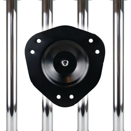 BMB table leg set stainless steel effect 60 mm height 710 mm ( 3000273146 )