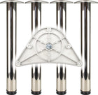 BMB Tischbein-Set Chrom poliert 60 mm Höhe 870 mm ( 3000273147 )