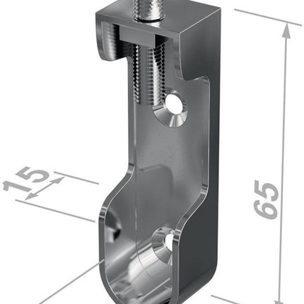 PG Cuscinetti per armadi tubolari 11118 Zinco pressofuso nichelato ( 3000282762 )