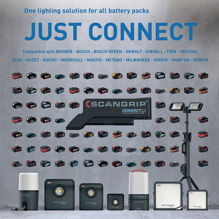SCANGRIP LED spotlight NOVA 4 CONNECT 30 W 400 - 4000 lm ( 4000873479 )