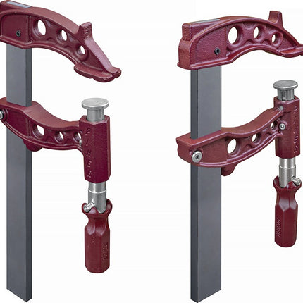 PIHER Hochleistungsschraubzwinge Maxipress F Spannweite 400 mm Ausladung 120 mm ( 4000831002 )