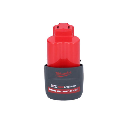 Milwaukee M12 FHIR14-251 Akku Ratsche 12 V 47 Nm 1/4" Brushless + 1x Akku 2,5 Ah - ohne Ladegerät