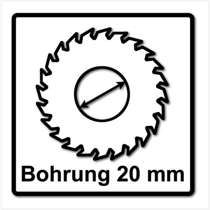 Makita Kreissägeblatt M Force 165 x 20 x 2 mm 24 Zähne ( A-89632 ) - Toolbrothers