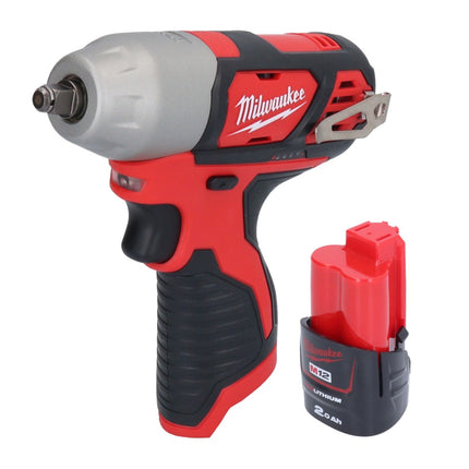 Milwaukee M12 BIW38-201 akumulatorowy klucz udarowy 12 V 135 Nm 3/8˝ + 1x akumulator 2,0 Ah - bez ładowarki