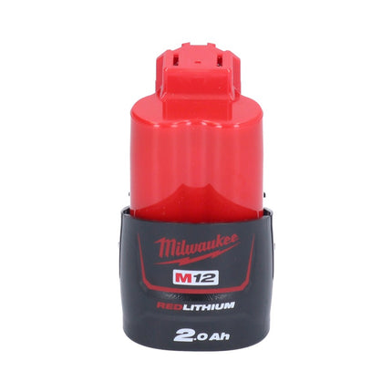 Milwaukee M12 BIW38-201 akumulatorowy klucz udarowy 12 V 135 Nm 3/8˝ + 1x akumulator 2,0 Ah - bez ładowarki