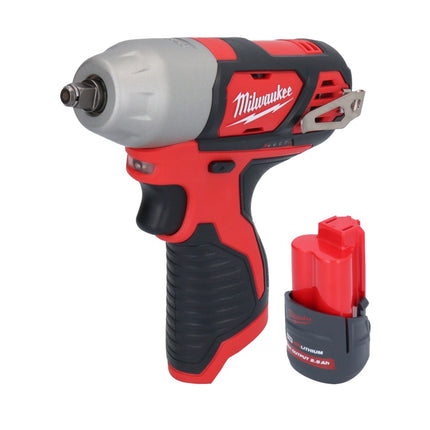Milwaukee M12 BIW38-251 Akumulatorowy klucz udarowy 12 V 135 Nm 3/8˝ + 1x akumulator 2,5 Ah - bez ładowarki