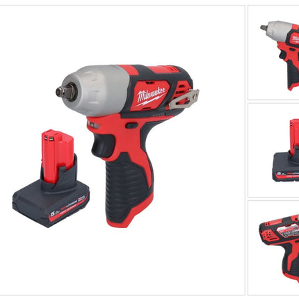 Milwaukee M12 BIW38-501 akumulatorowy klucz udarowy 12 V 135 Nm 3/8˝ + 1x akumulator 5,0 Ah - bez ładowarki