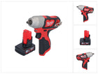 Milwaukee M12 BIW38-601 llave de impacto sin cable 12 V 135 Nm 3/8