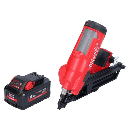 Milwaukee M18 FFN-801 Cloueur sans fil 18 V 50 - 90 mm Brushless + 1x batterie 8,0 Ah - sans chargeur