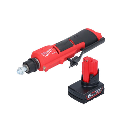 Milwaukee M12 FTB-601 Cordless Tyre Rougher 12 V 7/16" Hex Brushless + 1x battery 6.0 Ah - without charger