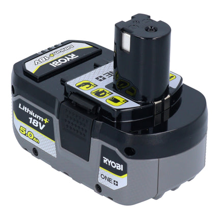Akumulator RYOBI RB18L50 18 V 5,0 Ah / 5000 mAh Li-Ion ( 5133002433 ) ze wskaźnikiem poziomu naładowania