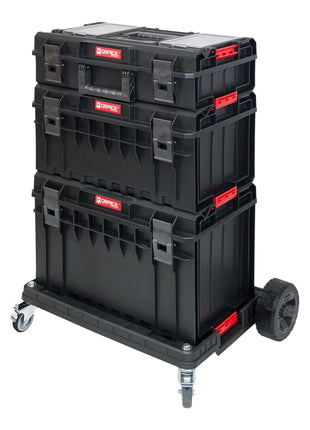 Qbrick System ONE tool trolley 4 in 1 set 200 2.0 Profi + 350 2.0 Profi + 450 2.0 Profi tool case + transport platform