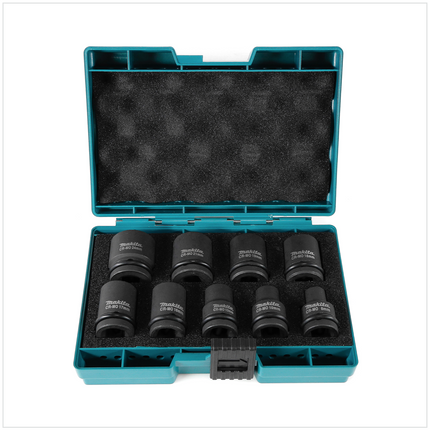 Makita Steckschlüssel Nuss Set Nüsse 1/2" 9 tlg. ( D-41517 ) - Toolbrothers