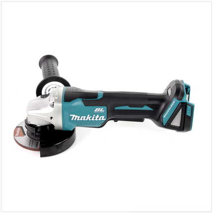 Makita DGA 455 Y1J Akku Winkelschleifer 18 V 115mm Brushless + 1x Akku 1,5Ah + Makpac - ohne Ladegerät - Toolbrothers
