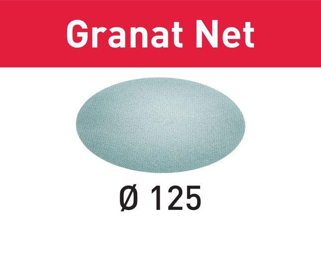 Festool Abrasivo a rete Granat Net STF D125 P80 GR NET/50 125 mm - 50 pz. ( 203294 )