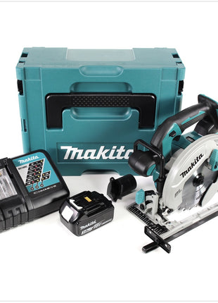 Makita DHS 680 RF1J Akku Handkreissäge 18 V 165 mm Brushless + 1x Akku 3,0 Ah + Ladegerät + Makpac - Toolbrothers