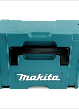 Makita DGA 504 RT1J Mini-Amoladora inalámbrica 125 mm 18 V en Makpac 3 + 1x Batería BL 1850 + Cargador DC 18 RC