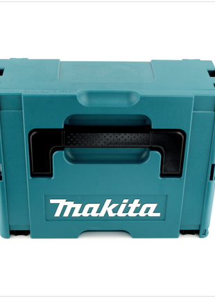 Makita DGA 504 M1J Mini-Amoladora inalámbrica 125 mm 18 V en Makpac 3 + 1x Batería BL 1840 4,0 Ah ( Sin cargador )
