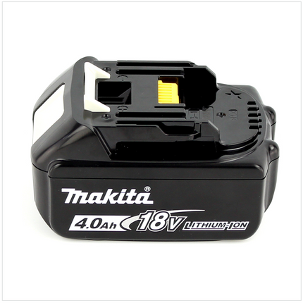 Makita DGA 504 M1J 18 V Li-Ion Cordless Angle Grinder 125 mm Brushless + MakPac Carry Case + 1 x Battery BL 1840 4,0 Ah - without charger
