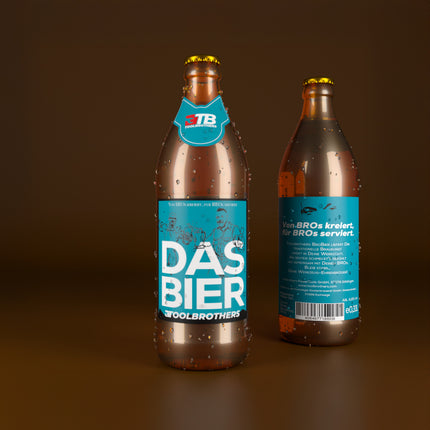 Toolbrothers - DAS BIER 24x0,33 l - Klassisches, feinherbes PILS für Dich und Deine BROs